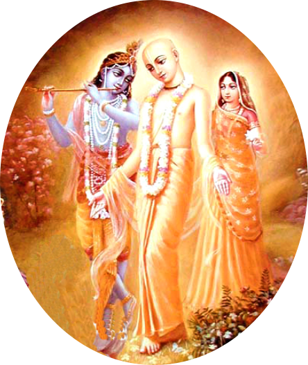 Krishna with Radha bhava